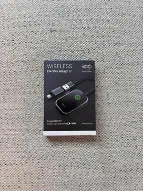 brand new, wireless carplay adapter for wired carplay